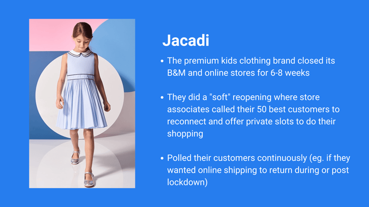 Tips from Jacadi on how they reopened faster thanks to their brand community