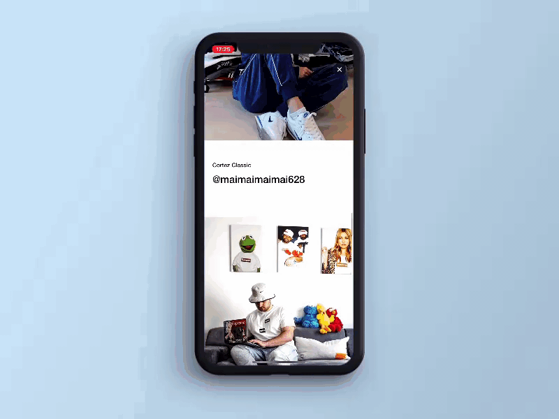 Nike generates customer content on their SNEAKERS social commerce app