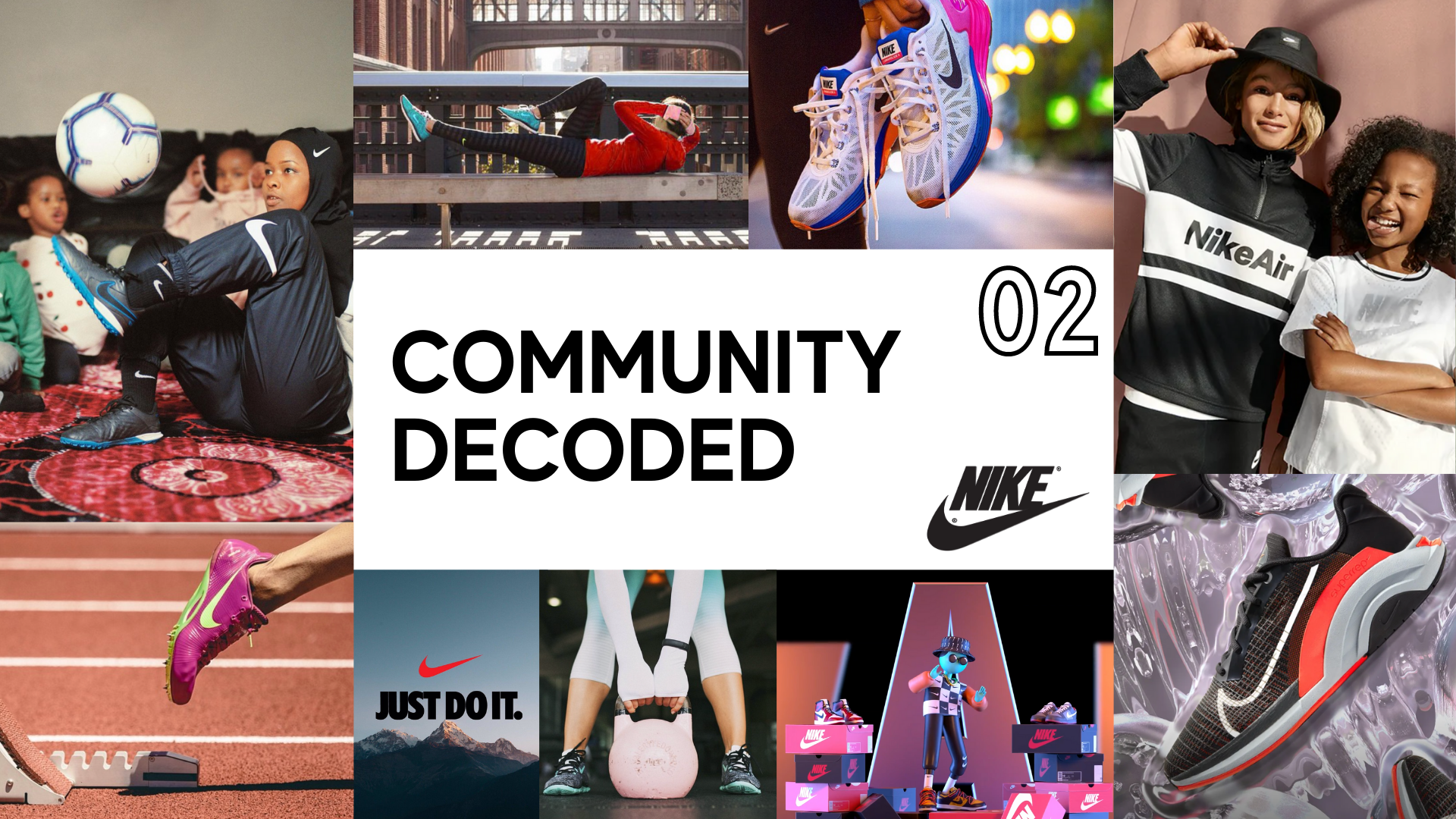 Analyzing Nike's brand community strategy of athletes and sneaker fans.